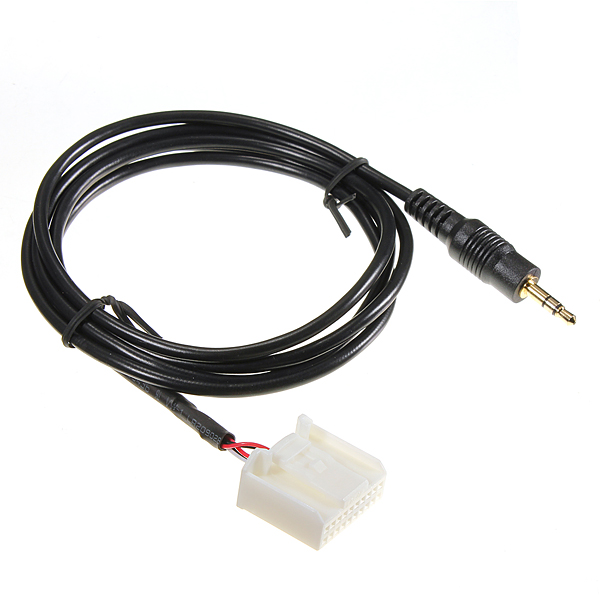 3.5mm AUX IN Audio Input Adapter MP3 Player Phone for Toyota 07-09